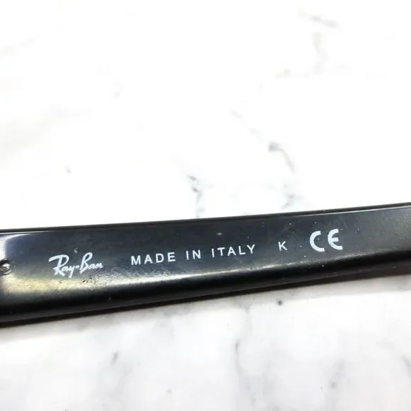 Ray-Ban RB4168 Meteor 601 Sunglasses Square Black Full Rim Frames 48-17-140 - Picture 7 of 9